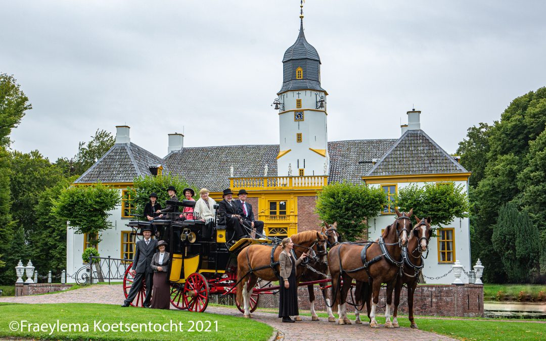 De museale Fraeylema Koetsentocht gaat met de tijd mee! De NVTG bericht